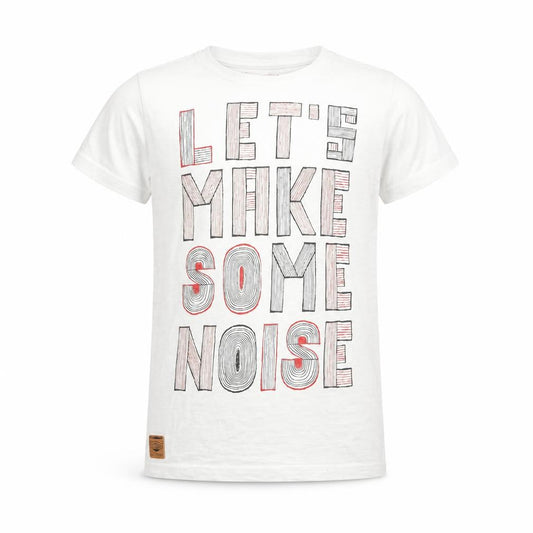 Front view of Next girls’ white basic t-shirt, size 7, years