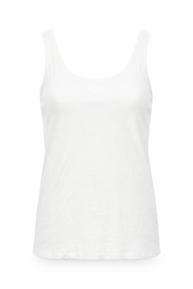 Gap Womens Ivory   Basic Tank Size L