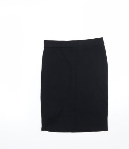 Marks & Spencer Girls Black   A-Line Skirt Size 12 Years
