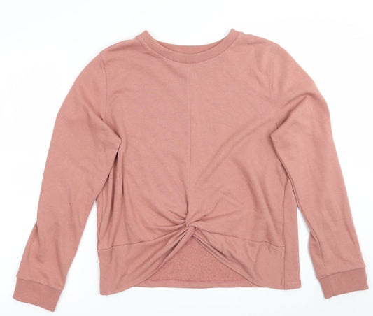 The jersey collection  Womens Pink   Pullover Jumper Size L