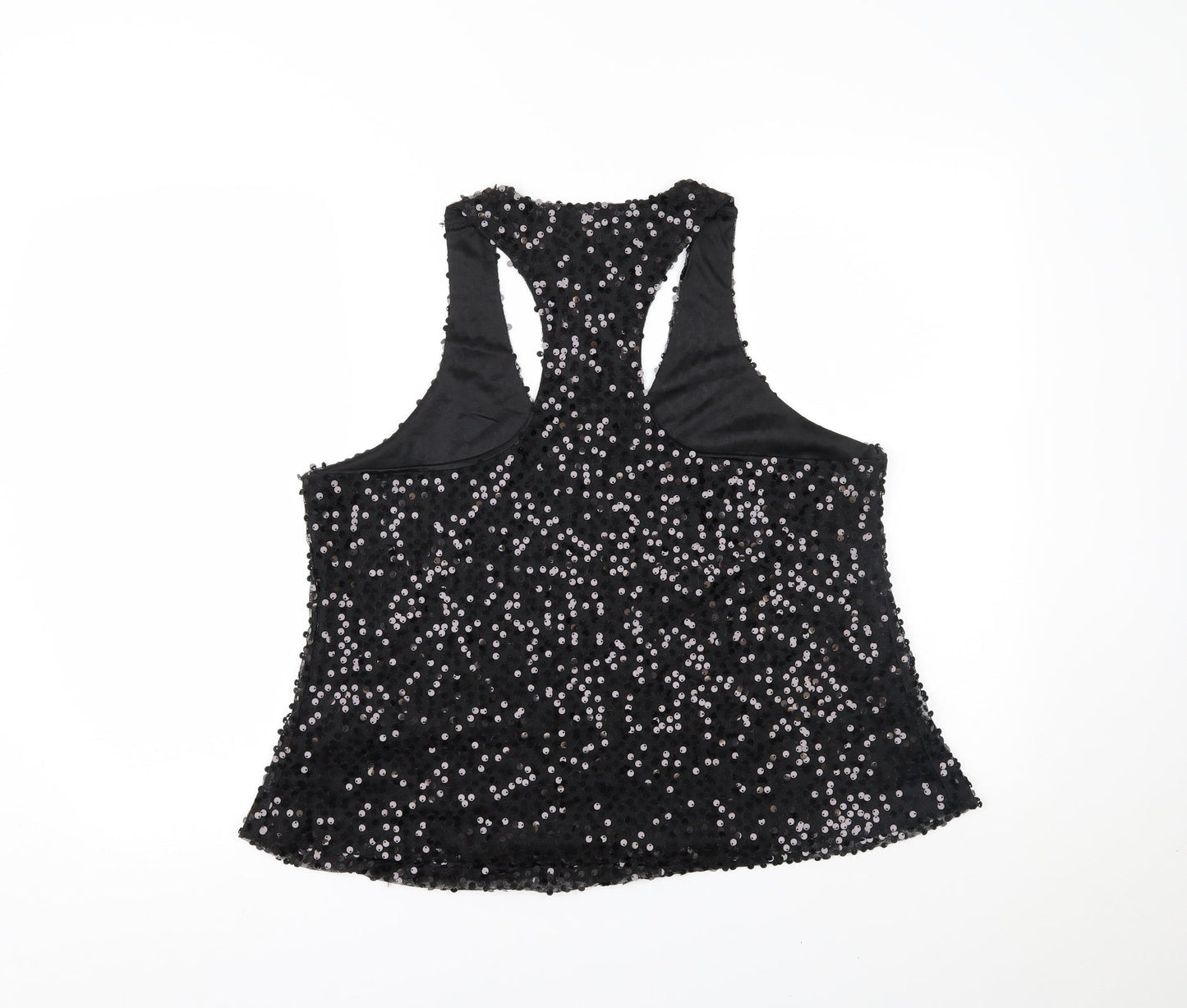 Preworn Womens Black   Cropped Tank Size XL