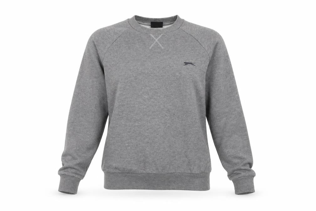 Slazenger Womens Grey   Pullover Jumper Size S
