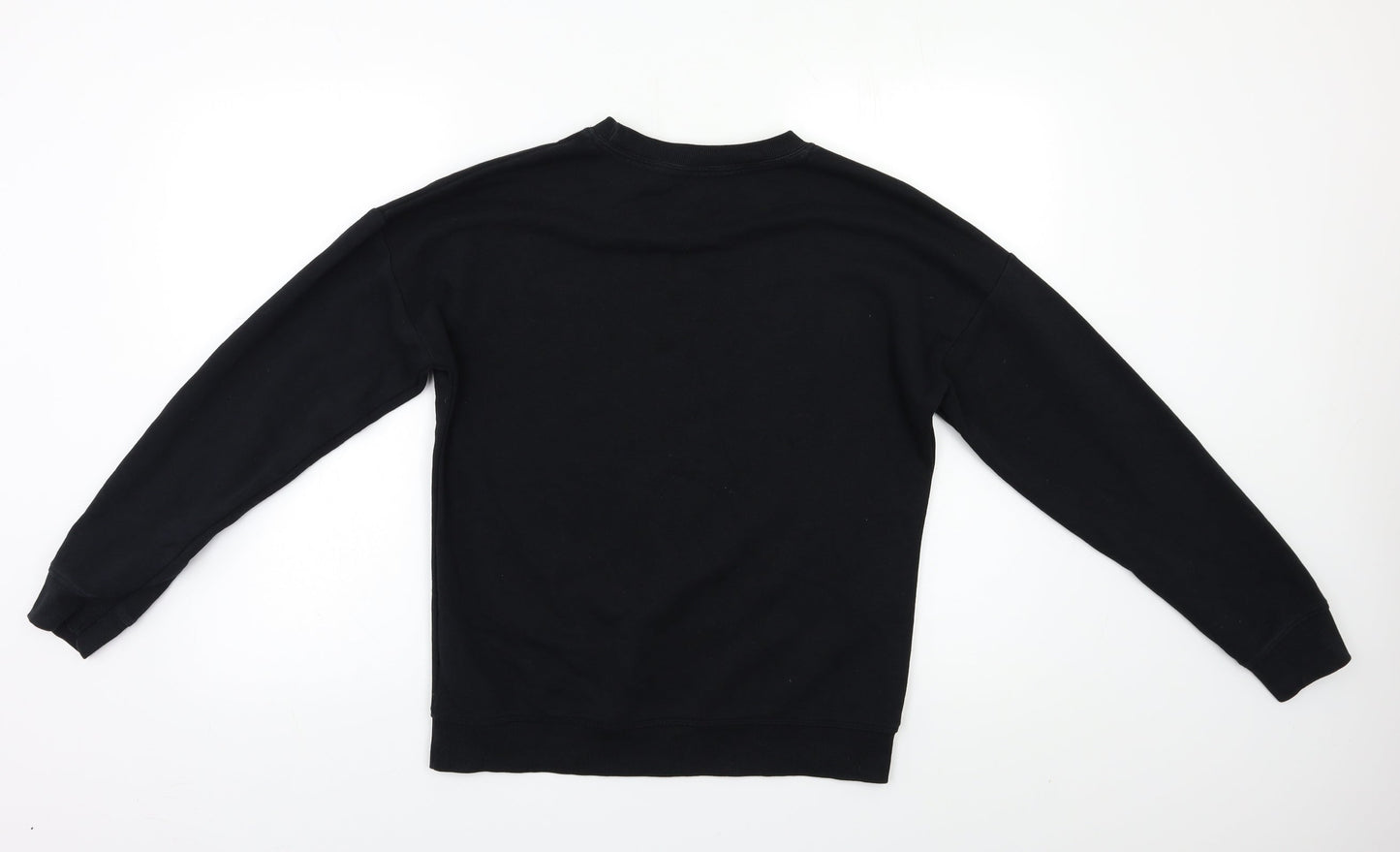 New Look Womens Black   Pullover Sweatshirt Size 10