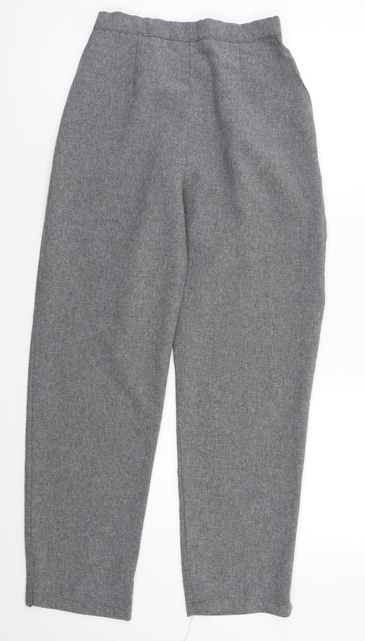 Preworn Womens Grey   Trousers  Size 12 L27 in