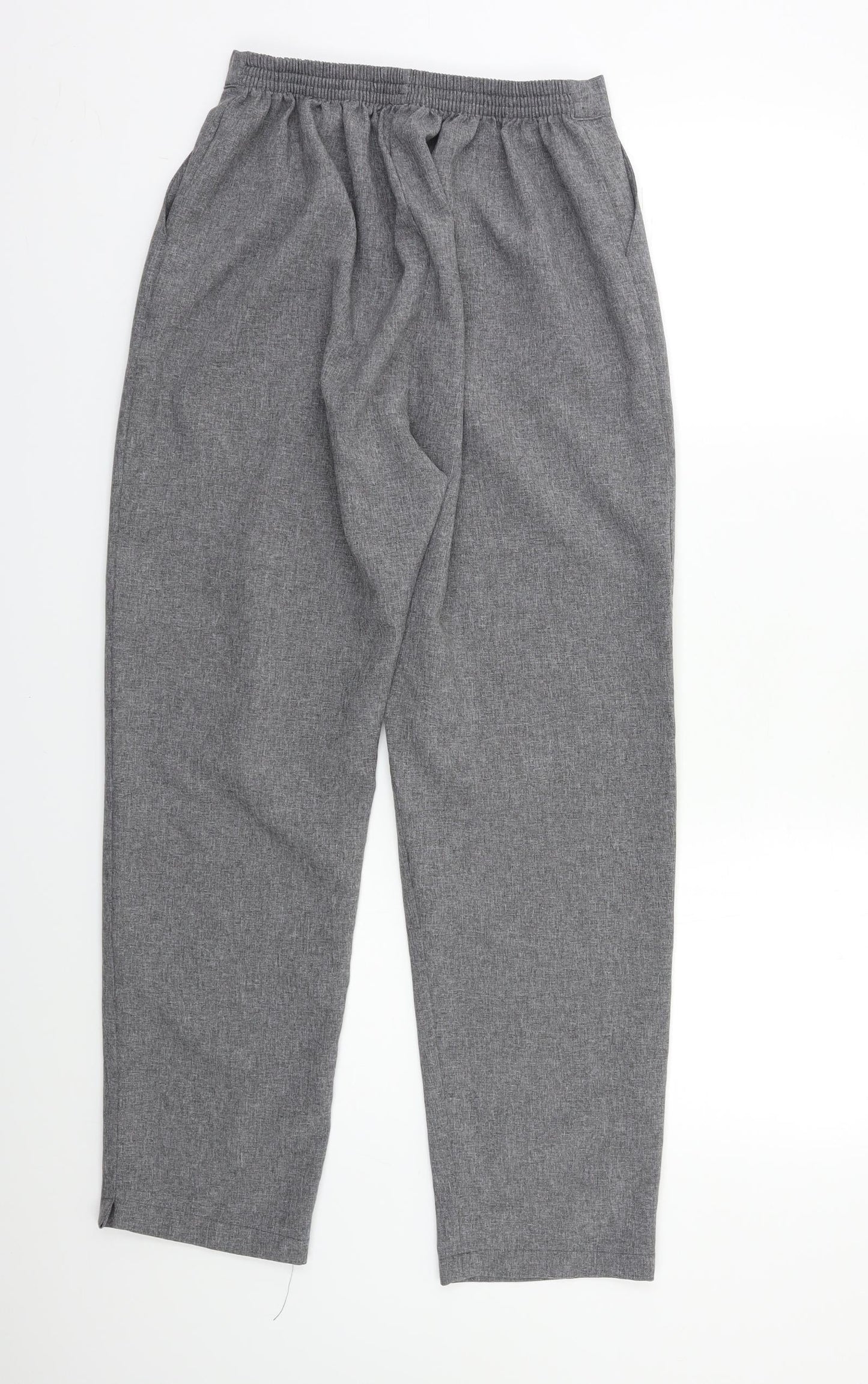 Preworn Womens Grey   Trousers  Size 12 L27 in