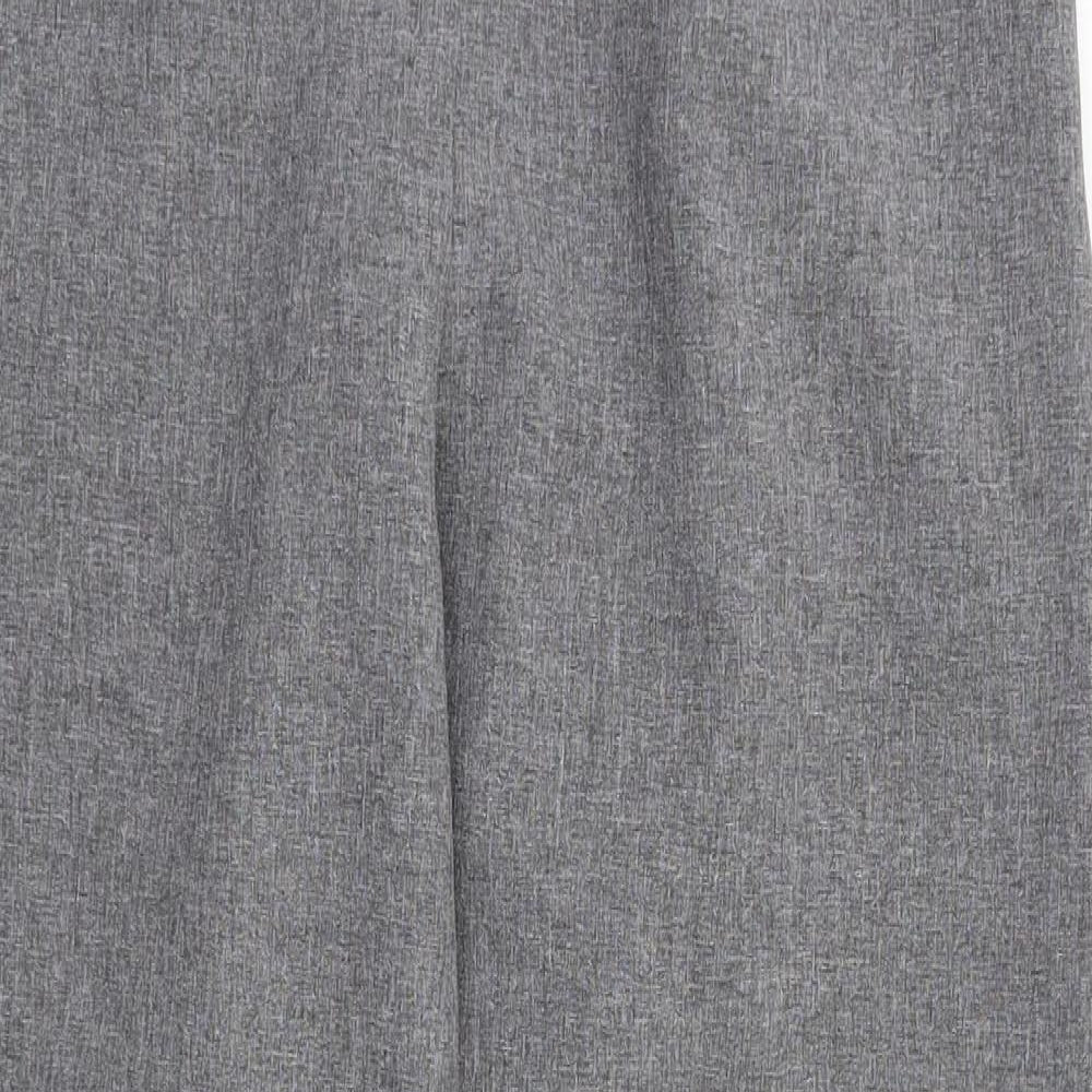 Preworn Womens Grey   Trousers  Size 12 L27 in