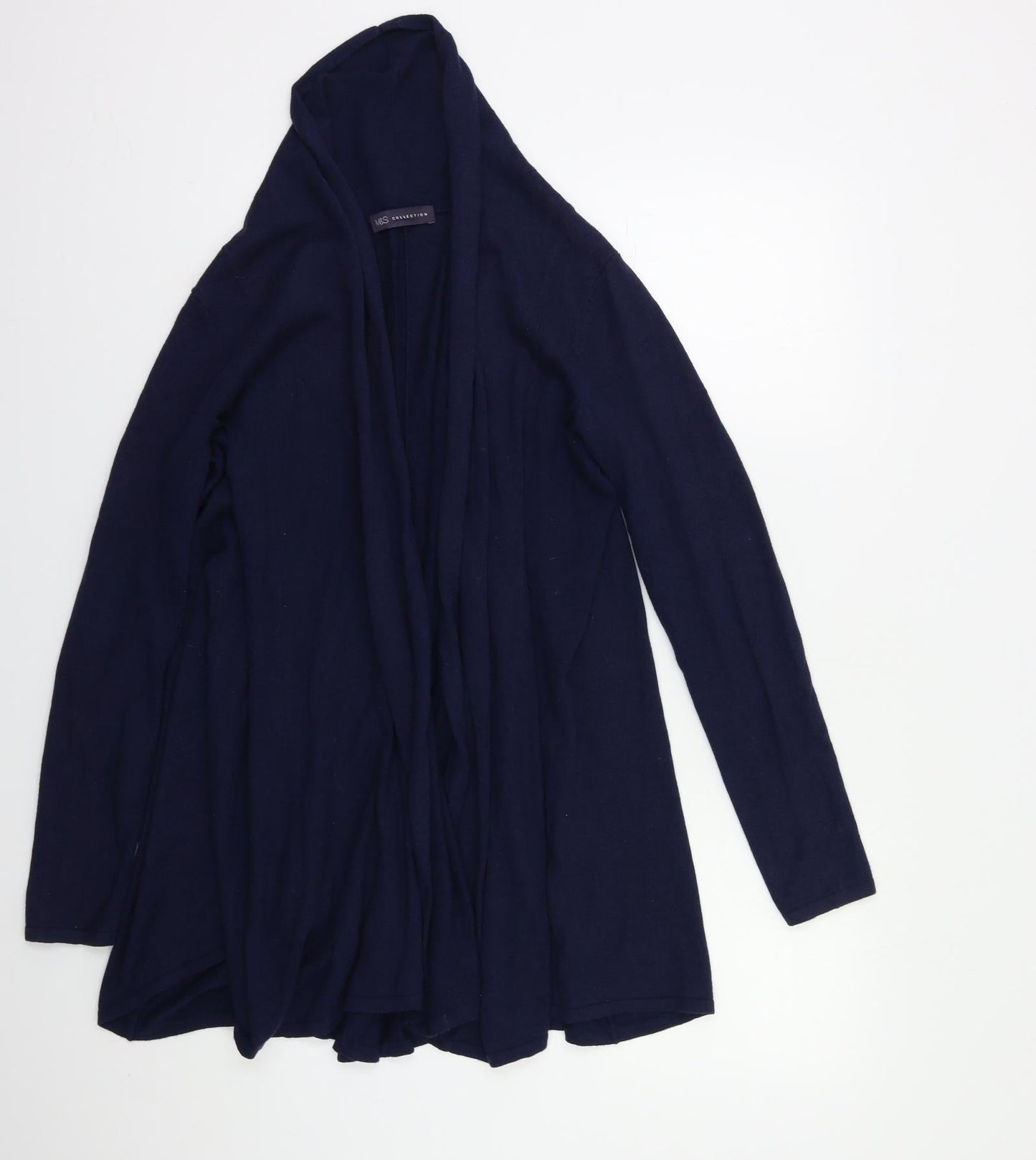 rM&S Womens Blue   Cape Jumper Size 12