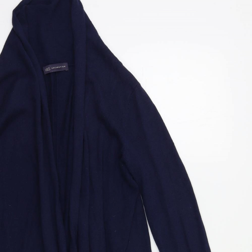 rM&S Womens Blue   Cape Jumper Size 12