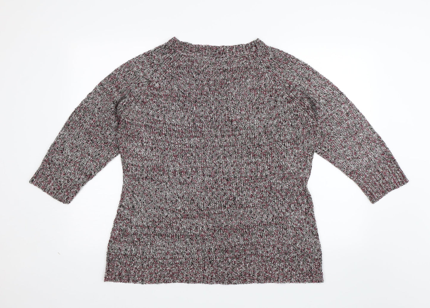 Original Knitwear Womens Grey   Pullover Jumper Size XL