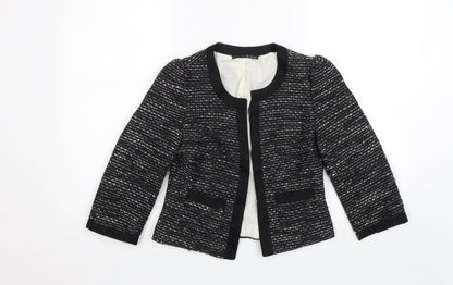 Additional front view of Atmosphere women’s black jacket, size UK 8