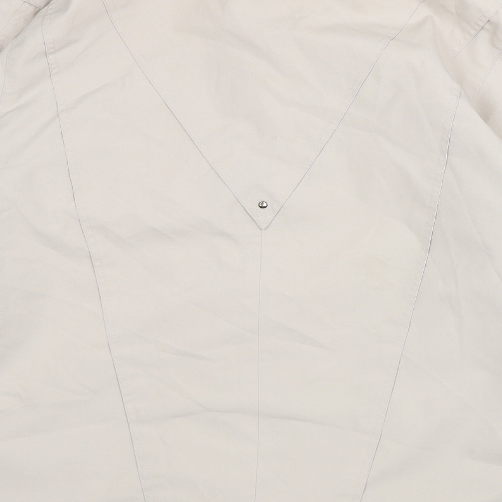 Niccolini Womens Ivory   Overcoat Jacket Size 10