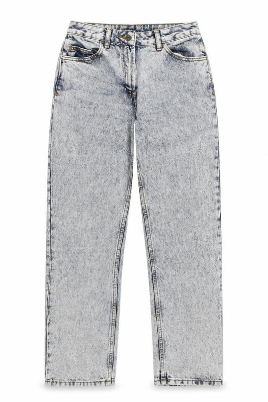 COLLUSION Womens Blue   Straight Jeans Size 28 in L28 in