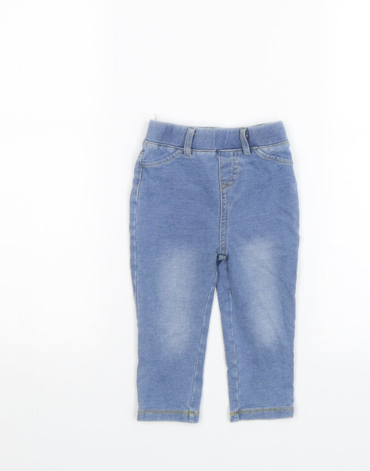 FG4 Baby Blue   Jogger Jeans Size 12-18 Months