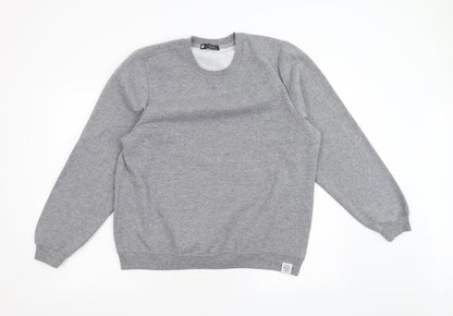 Preloved Avenue Mens Grey   Pullover Sweatshirt - Front