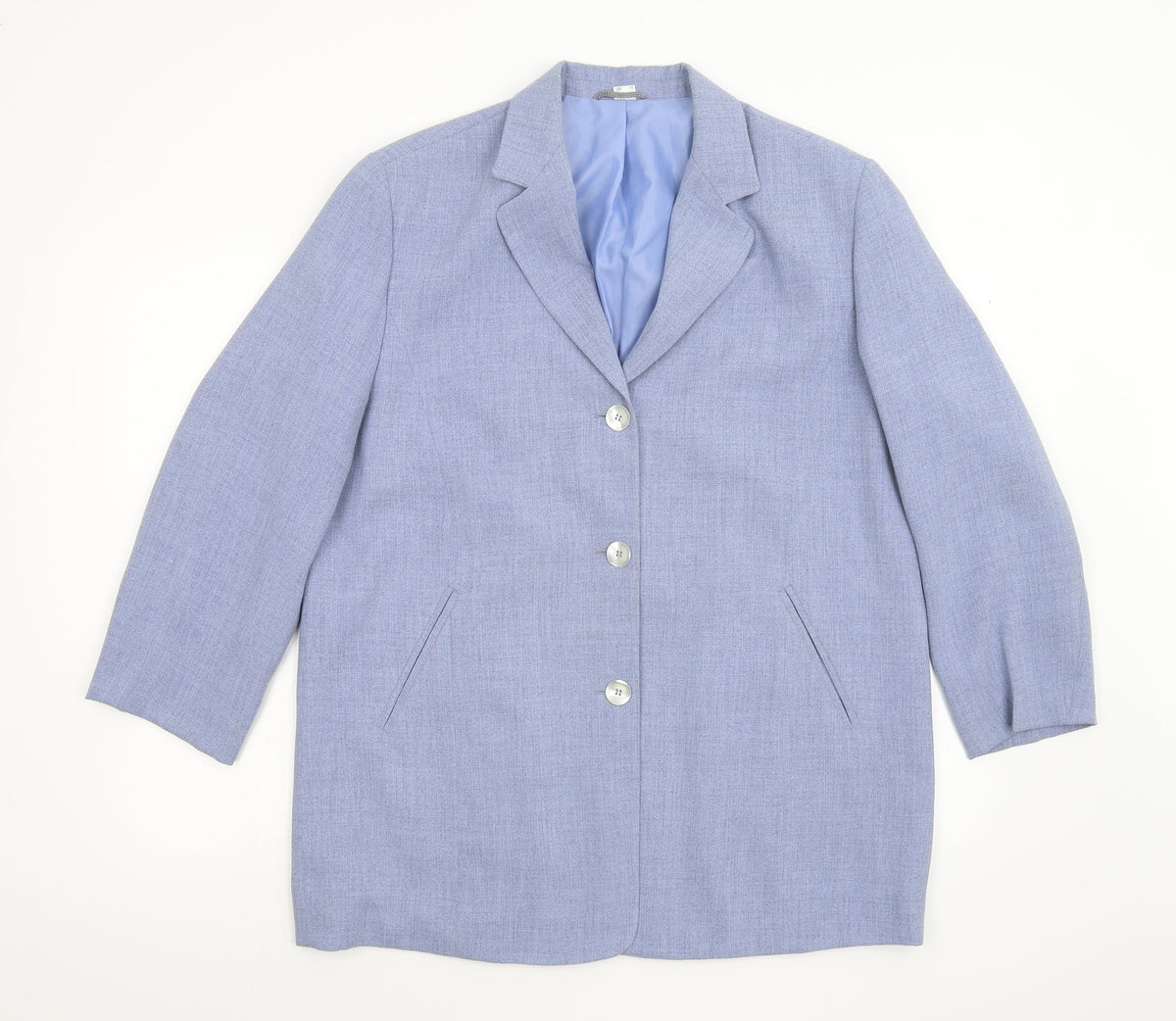 Preworn Womens Blue   Jacket Blazer Size 16