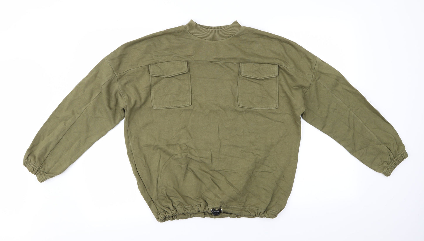 NEXT Girls Green   Pullover Jumper Size 12 Years