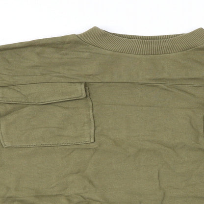 Preloved NEXT Girls Green   Pullover Jumper Size 12 Years - Detail