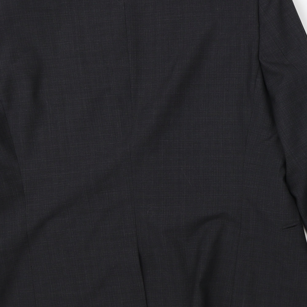 Preworn Mens Grey   Jacket Suit Jacket Size 42