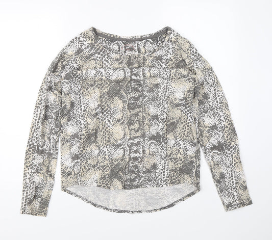 NEXT Womens Multicoloured Animal Print  Pullover Jumper Size 12