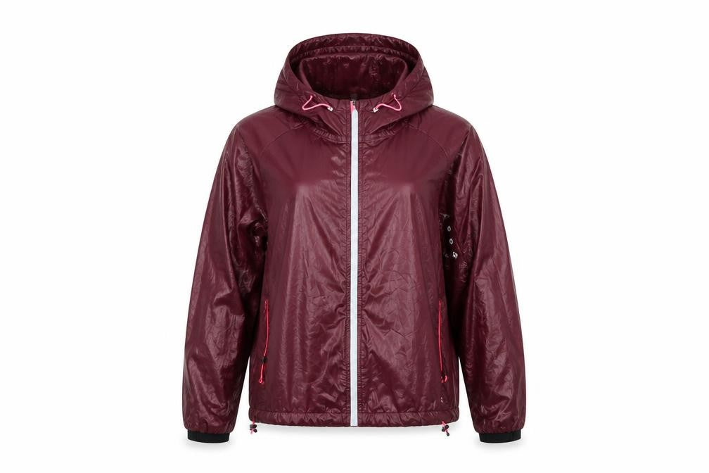 H&M Womens Purple   Rain Coat Jacket Size XS