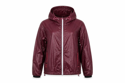 H&M Womens Purple   Rain Coat Jacket Size XS