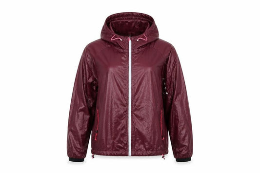 H&M Womens Purple   Rain Coat Jacket Size XS