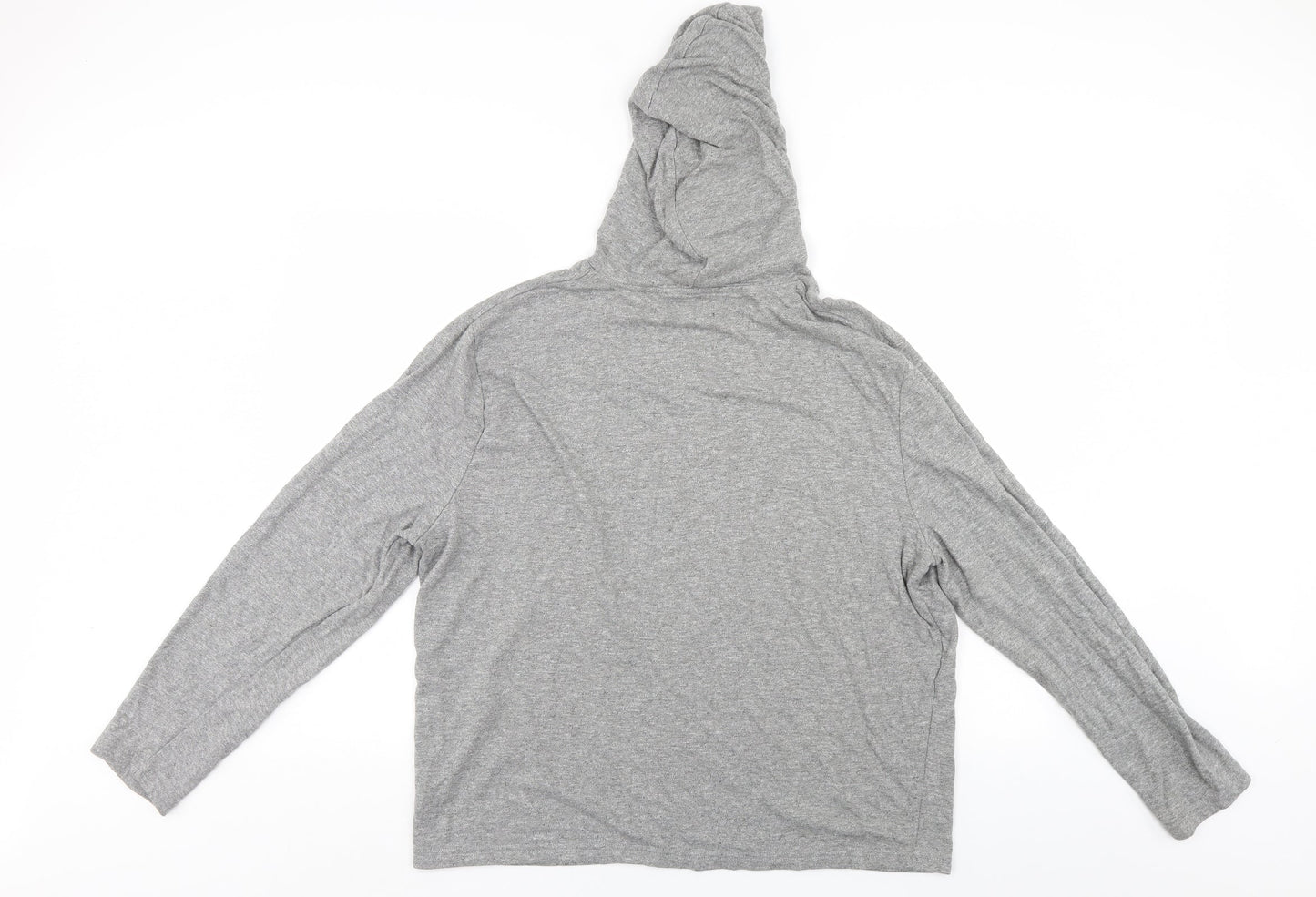 Lounge Womens Grey   Pullover Hoodie Size 2XL