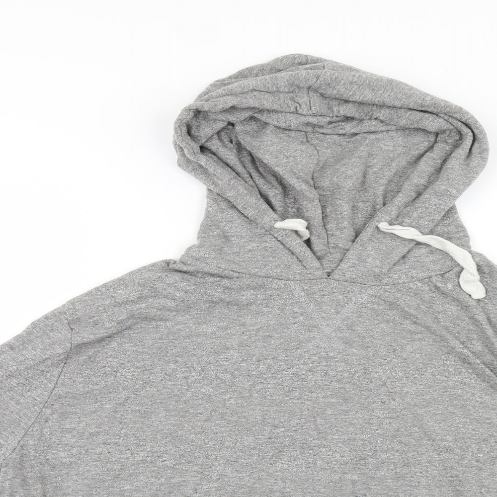 Lounge Womens Grey   Pullover Hoodie Size 2XL