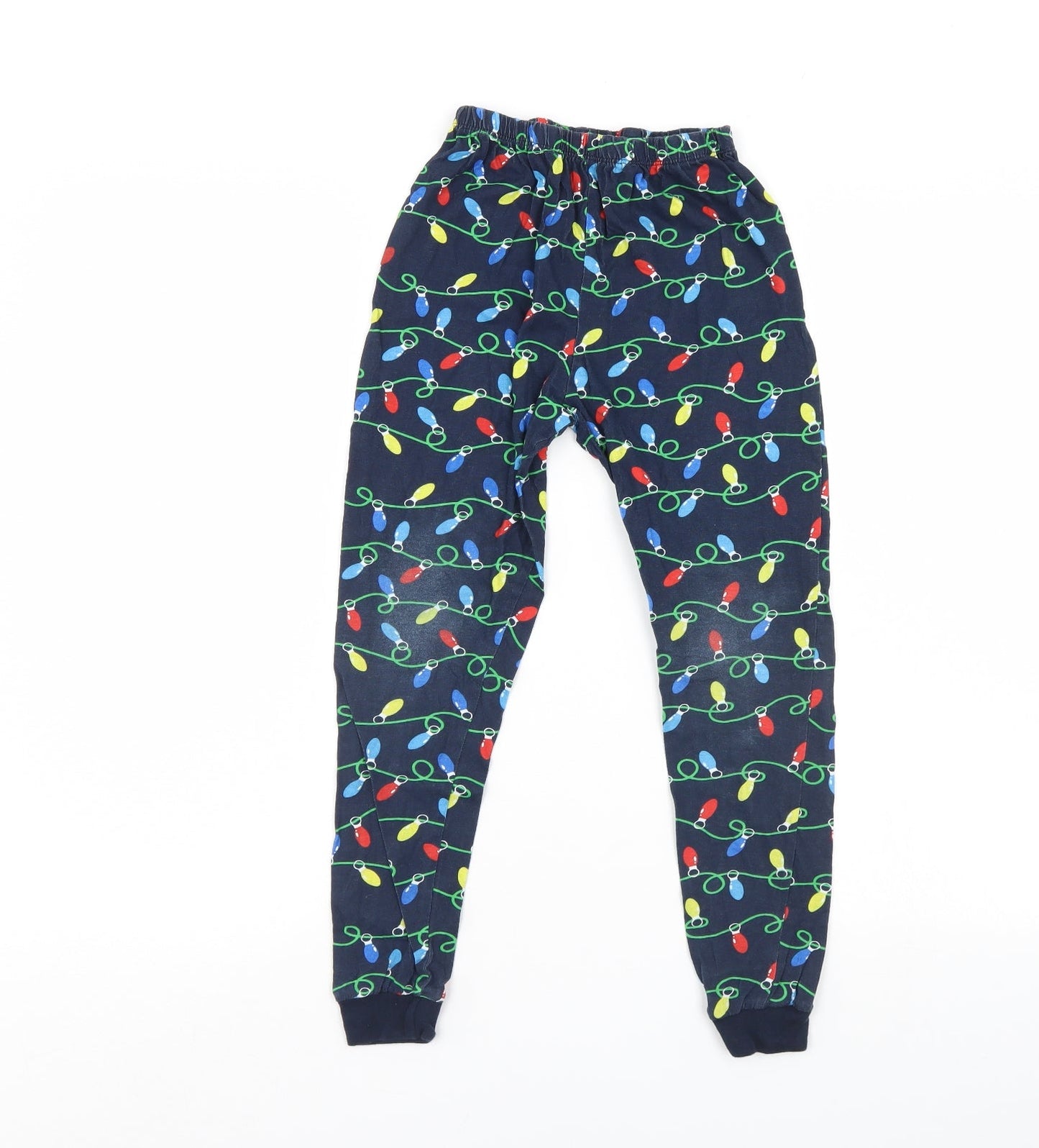 Preworn Girls Multicoloured    Pyjama Pants Size 8-9 Years