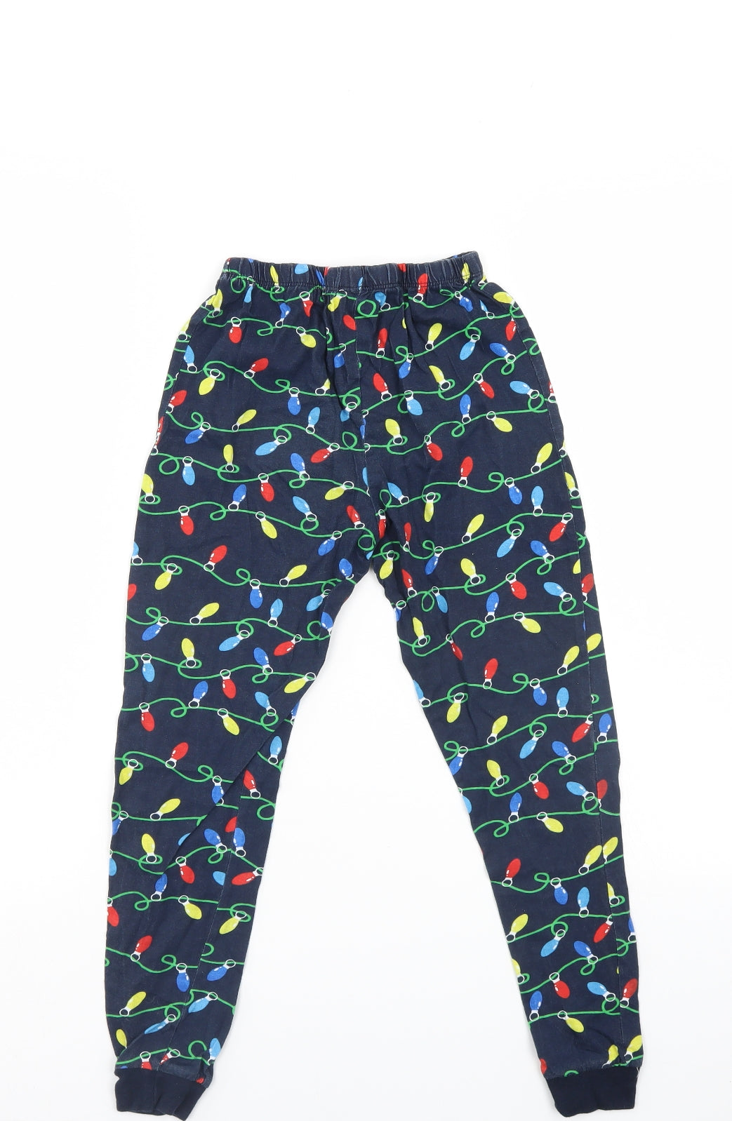 Preworn Girls Multicoloured    Pyjama Pants Size 8-9 Years