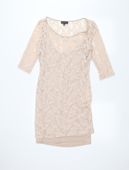 Warehouse Womens Pink   A-Line  Size 12