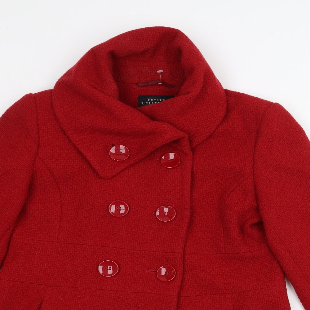 Debinhams Womens Red   Jacket  Size 10