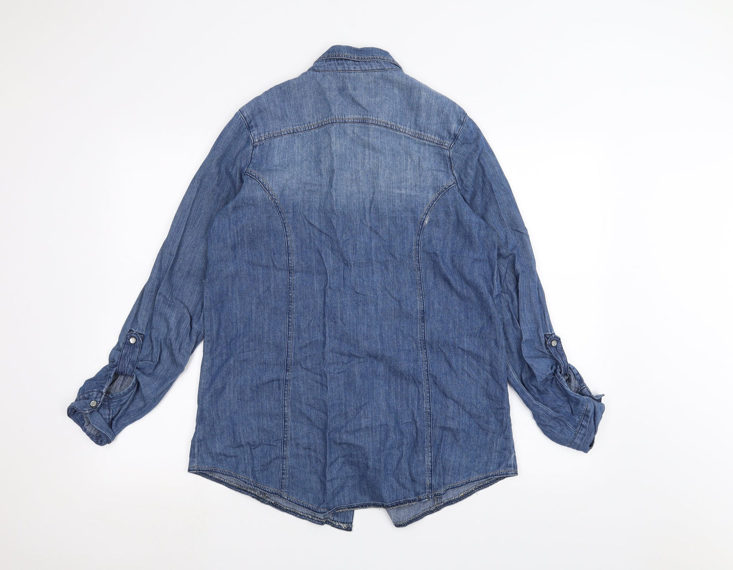 True 2 U Womens Blue  Denim Jacket  Size 10