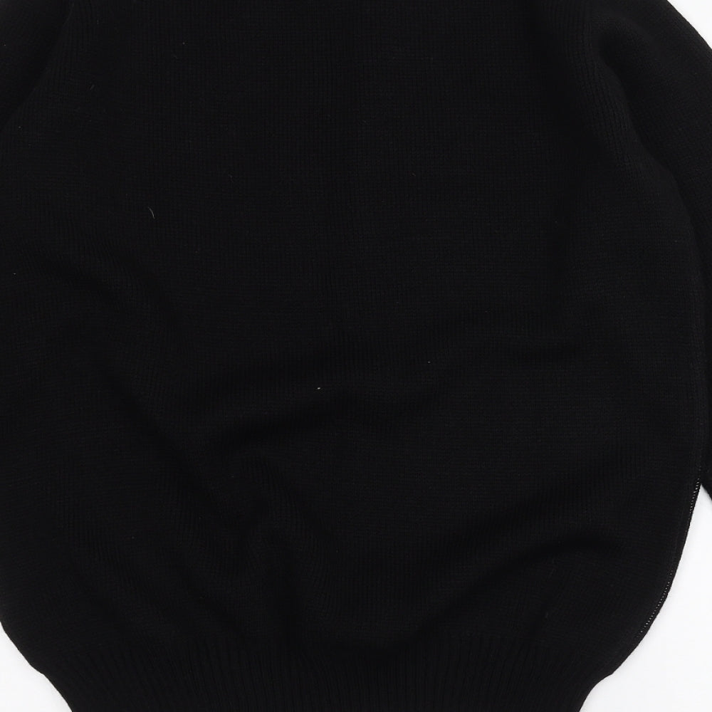 New Look Mens Black   Pullover Jumper Size M