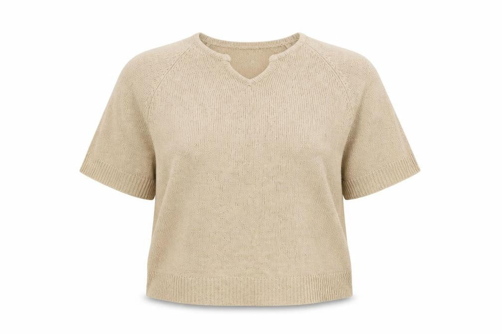Bonmarché Womens Brown Basic T-Shirt Size L