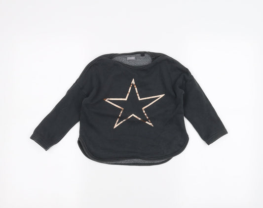 NEXT Girls Grey   Pullover Jumper Size 4 Years