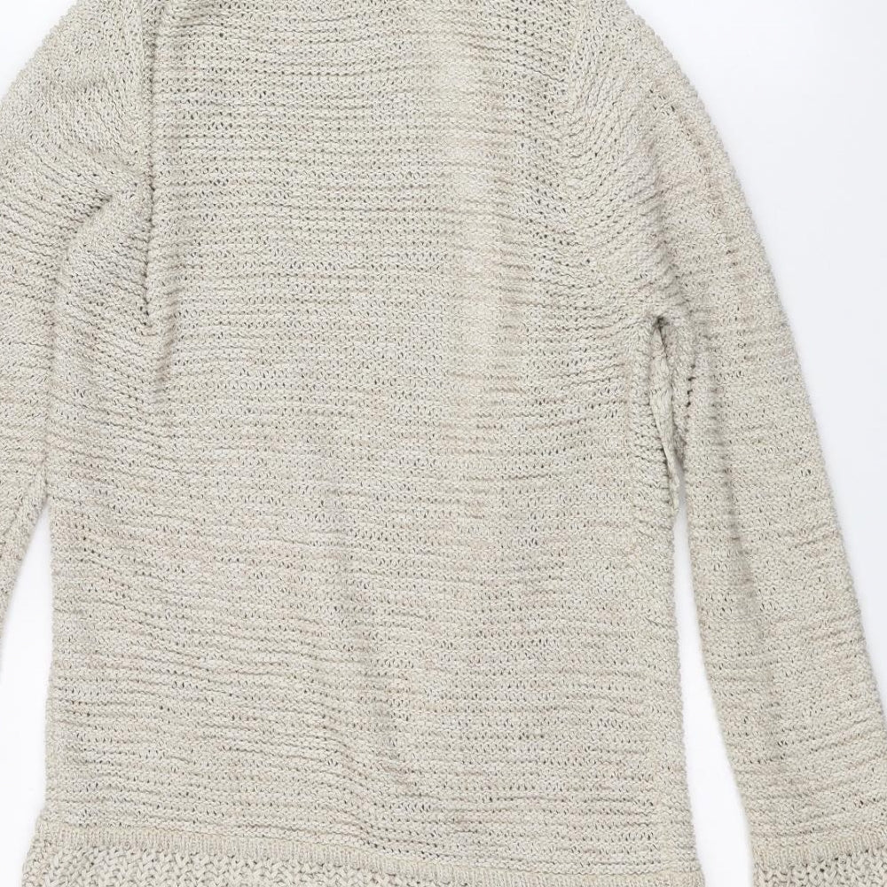 Soon Womens White   Cardigan Jumper Size 12