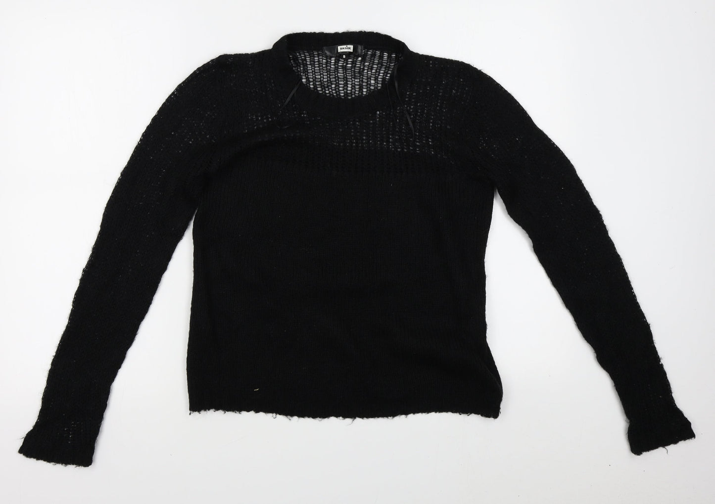 Bikbok Womens Black   Pullover Jumper Size S