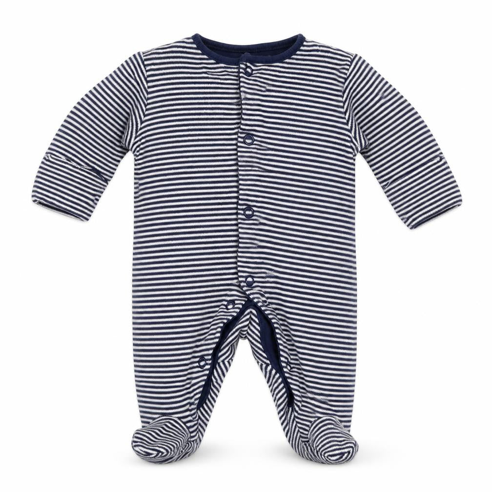 Next Baby Black Striped  Babygrow One-Piece Size 0-3 Months