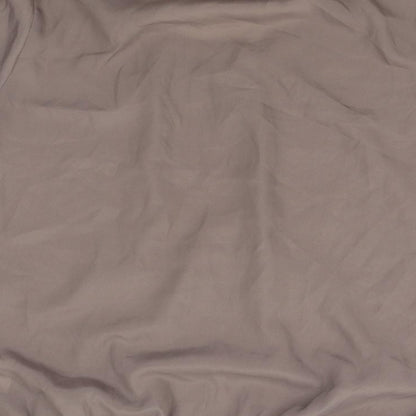Brand and care label for ESPRIT women’s brown basic blouse, size UK 14