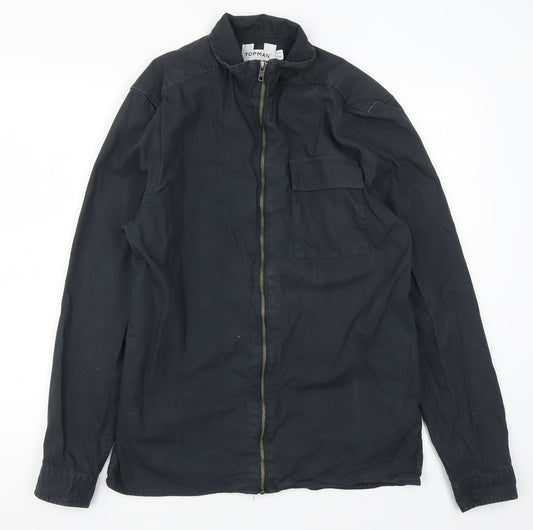 Topman Mens Grey   Jacket  Size S