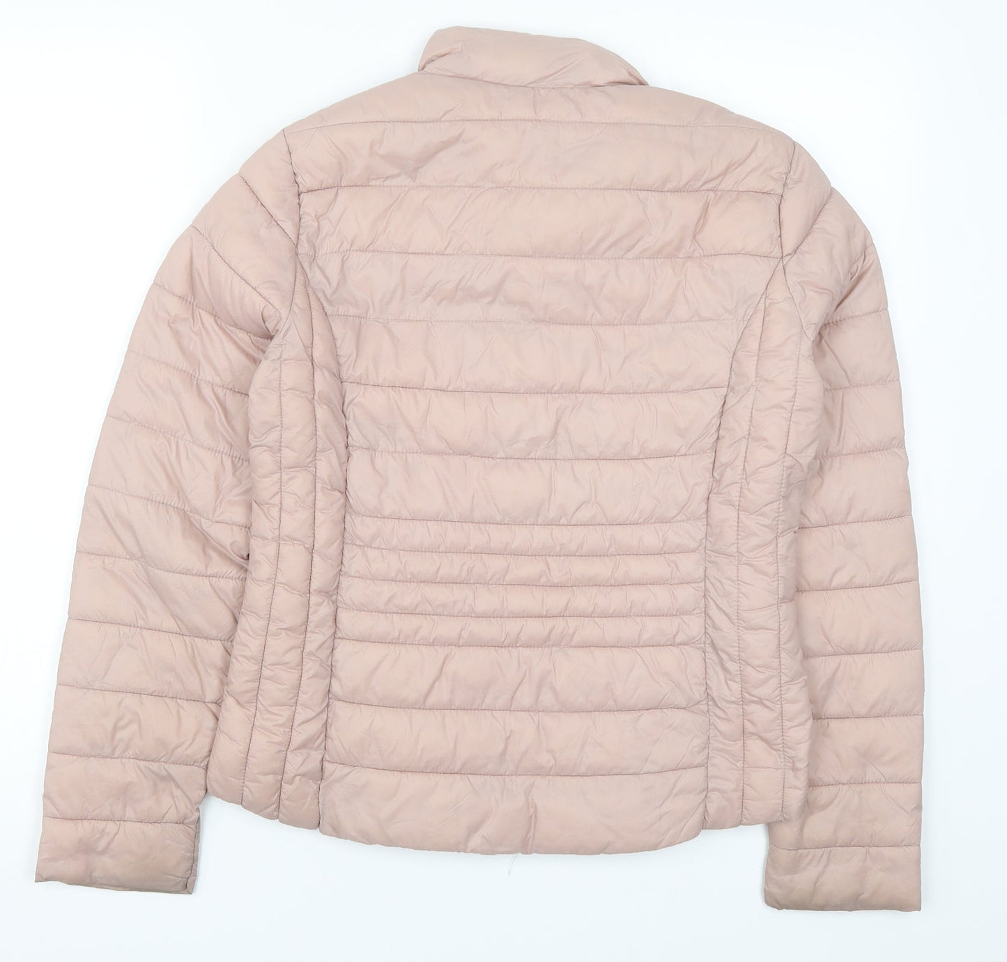 Primark Womens Pink   Quilted Coat Size 6