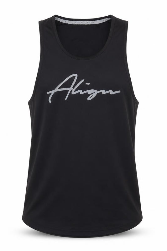 Align Mens Black   Basic Tank Size XS