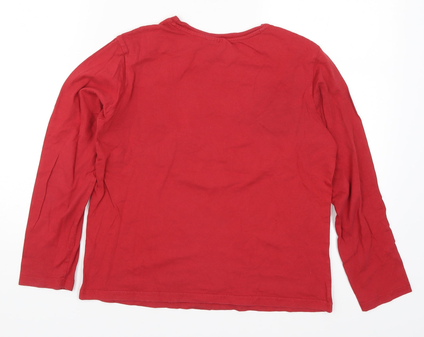 Pia Italia Boys Red   Basic T-Shirt Size 11-12 Years  - Academy North West