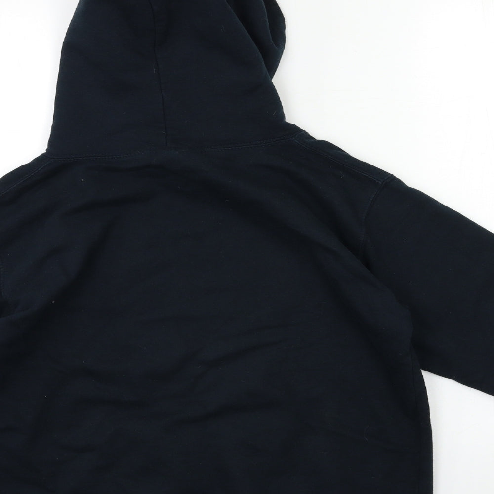 Awdis Girls Black   Pullover Hoodie Size 12 Years  - CANTER ON