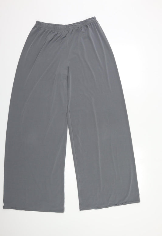 Elevate Womens Grey   Trousers  Size L L30 in