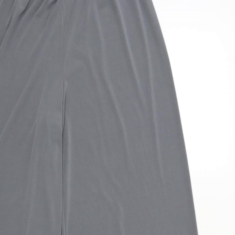 Elevate Womens Grey   Trousers  Size L L30 in