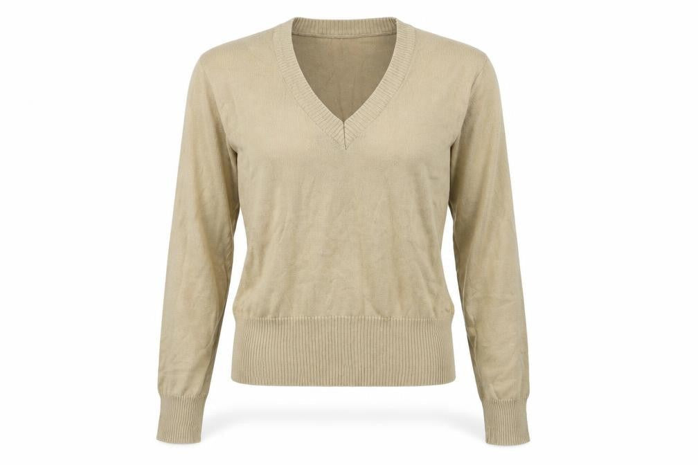 H&M Womens Brown  Knit Pullover Jumper Size 12