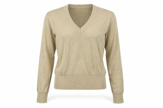 H&M Womens Brown  Knit Pullover Jumper Size 12
