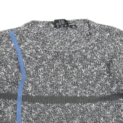 Preloved Exposure Womens Grey  Knit Pullover Jumper Size M - Detail